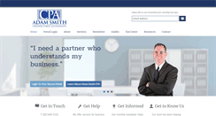 Desktop Screenshot of adamsmithcpa.com